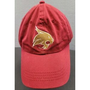 NCAA Texas State‎ Bobcats Collesseum Burgundy Hat Cap Football One Size